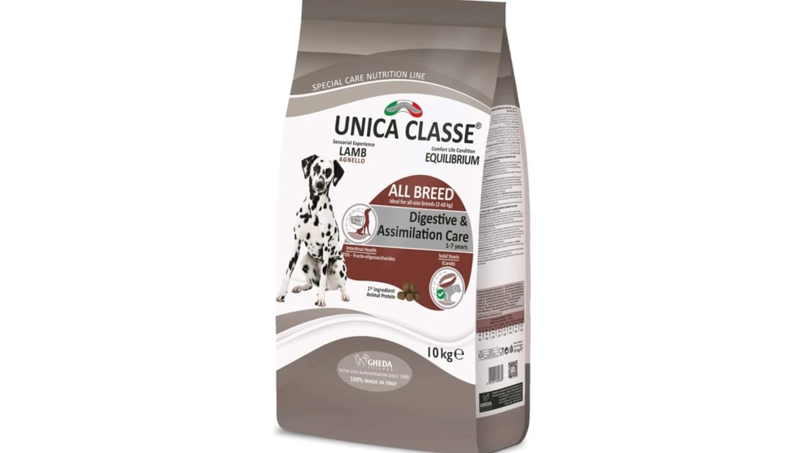 Unica Classe All Breed Digestive & Assimilation Care με Αρνί 10kg