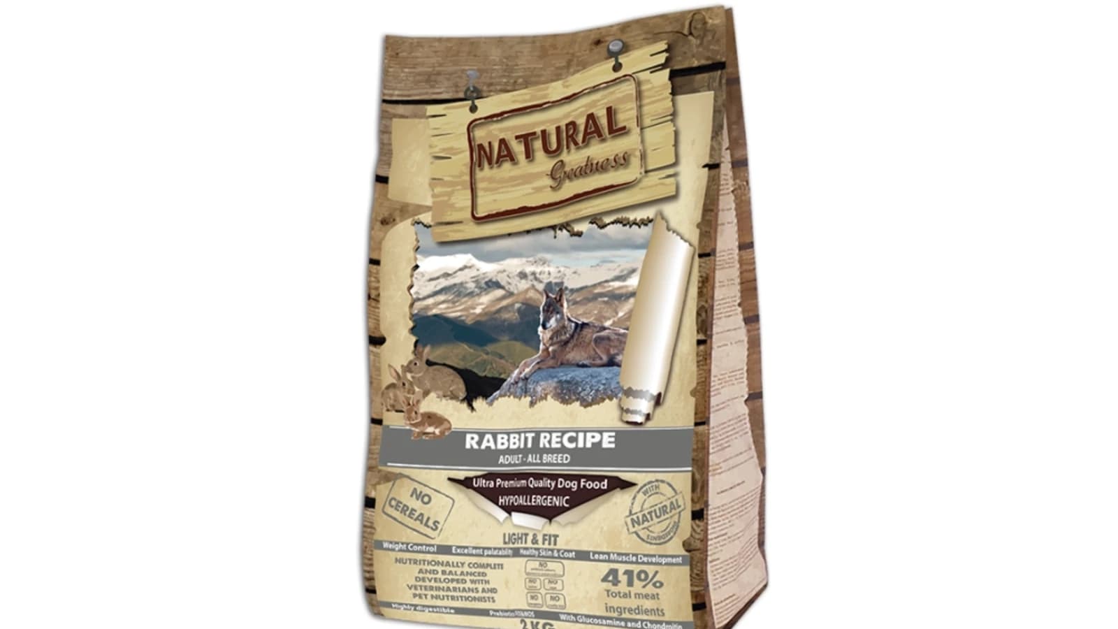 NG GRAIN FREE RABBIT ADULT ALL BREED 6Kg